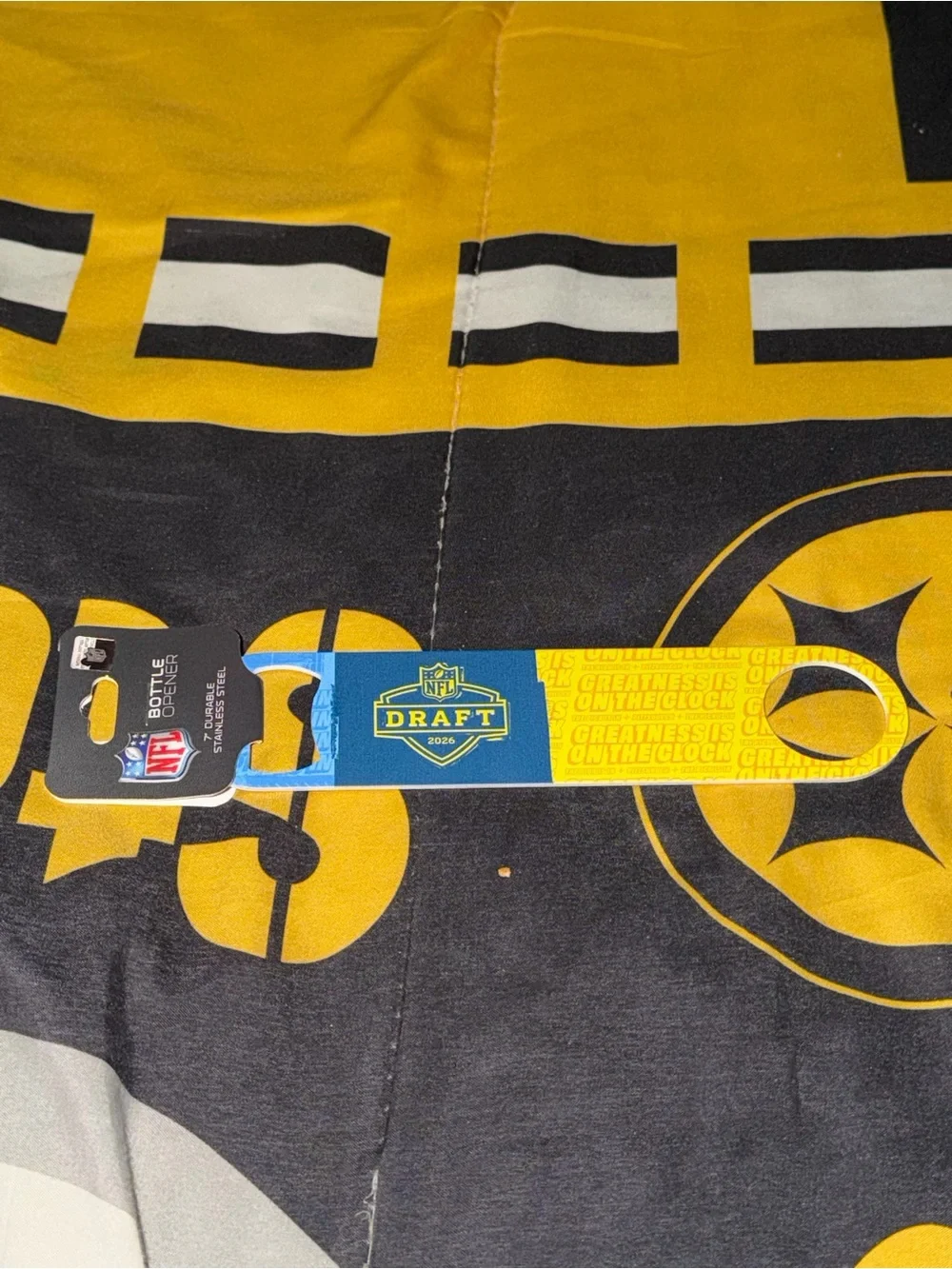 NFL Draft Football 2026 Bottle Opener Brand New With Tag Souvenir Memorabilia N